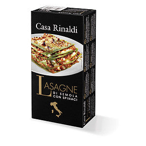 Durum Wheat Lasagna with Spinach 500gr